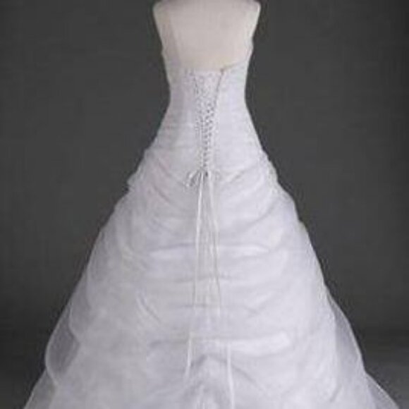 David's Bridal Wedding Dress - Picture 2 of 4